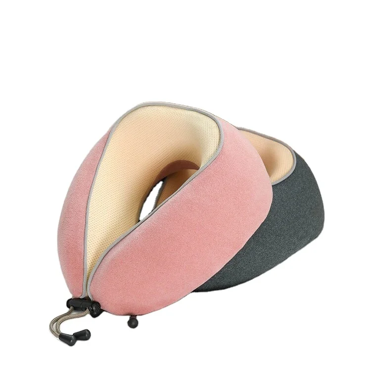 U-shape cooling seat cushion Folding Patented Super Soft Memory Foam Neck Travel Pillow For Long Flights Rest Pillow
