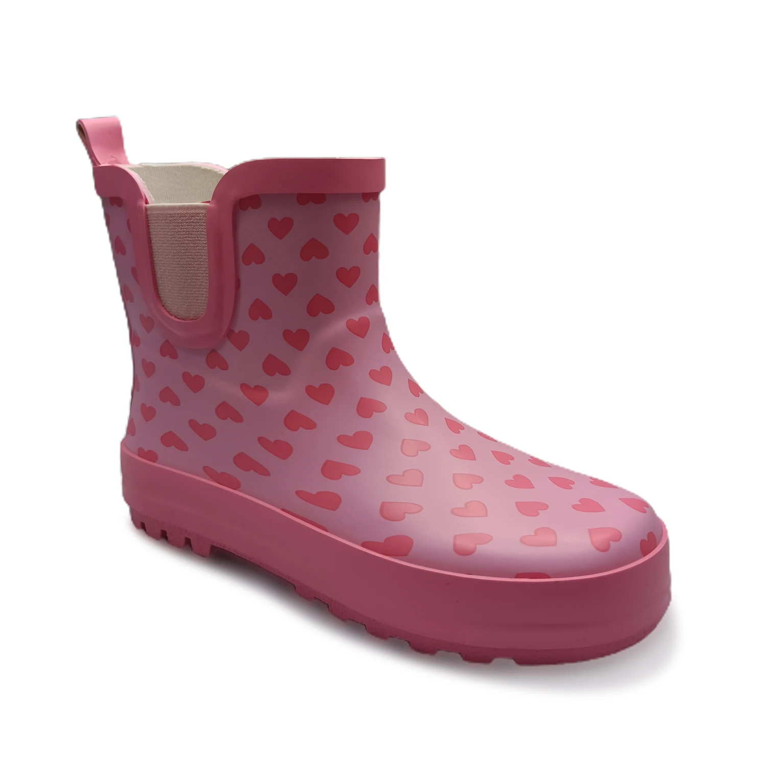 OEM/ODM Children Rain Boots Cute Rain Shoes Non-slip Short Rubber Boots Kids Students Walking Waterproof Rain Boot