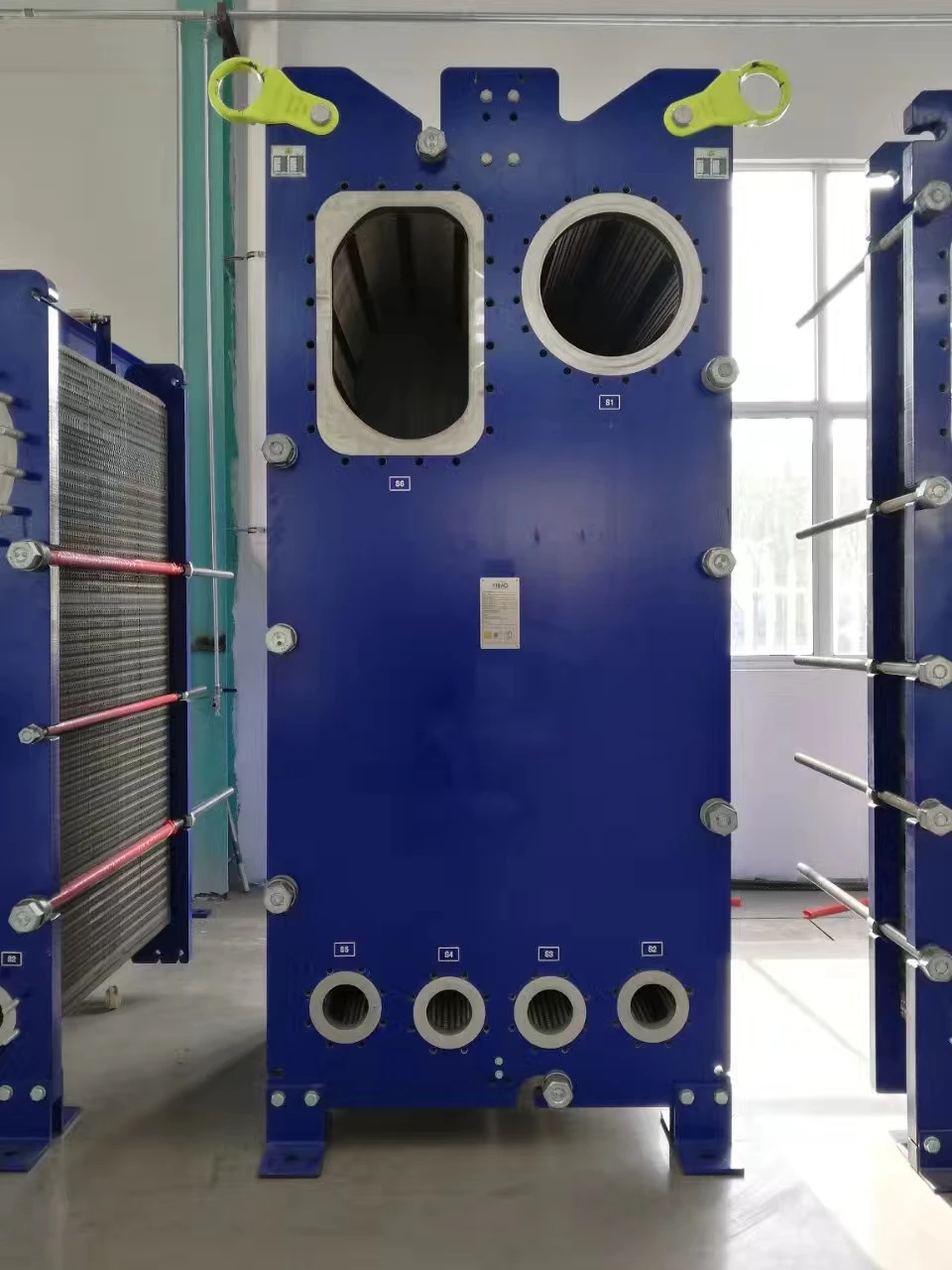 High Performance Full Stainless Steel Plate Evaporation Aystem Assembly Unit Evaporator Condenser for Biochemical