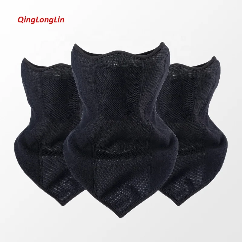 QingLongLin Neck Gaiter Warmer Windproof Snow Mask Cold Weather Half Balaclava For Men Women Skiing Running Cycling Face Cover