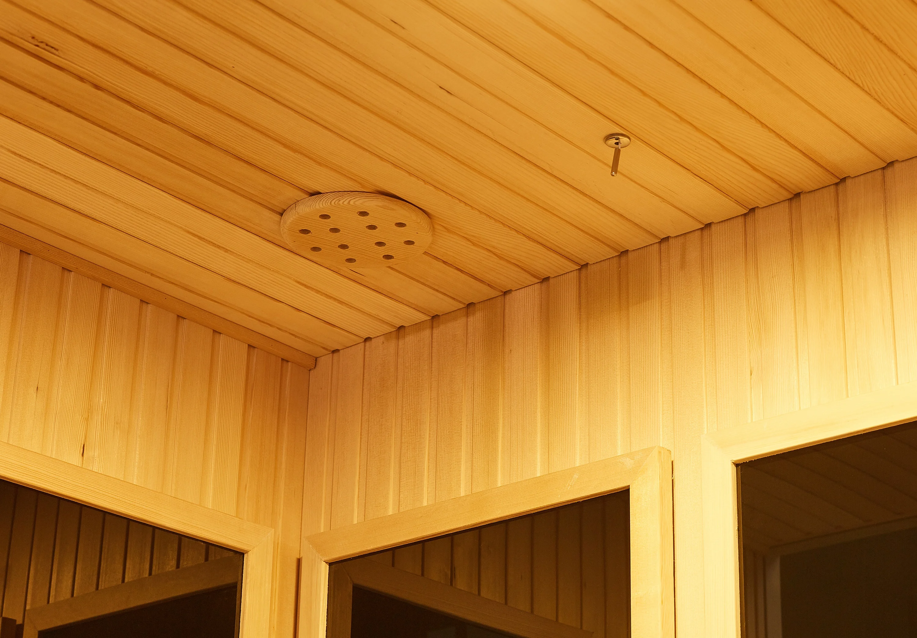 MEXDA Deluxe Home Use Solid Wood Cedar Sauna Steam Sauna House 3 Person Dry Infrared Sauna WS-1807(1500mm)