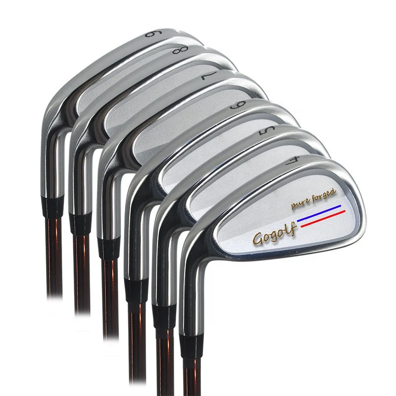 China Factory OEM Golf Irons 4-9 Forged Plating Left Handed Iron Golf Clubs