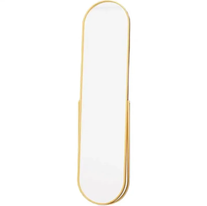 Bedroom Girl Floor Looking Thin and Narrow Dressing Mirror Simple Light Luxury Living Room Home Corner Full Body Mirror