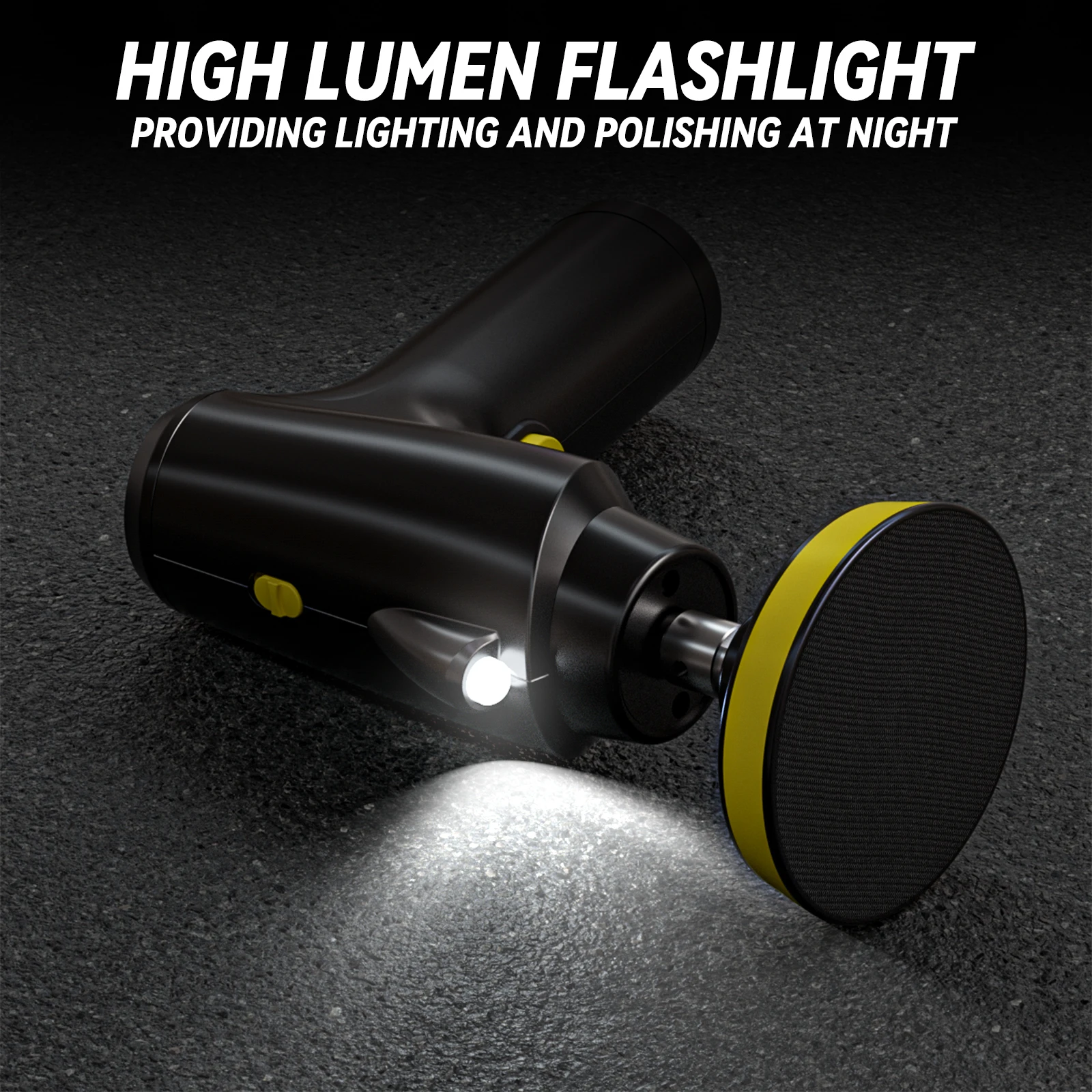 Wholesale Portable Auto Drill 4000mah Rechargeable Polishing Machine Tool Sets Wax polishing Dual Action Cordless Car Polisher