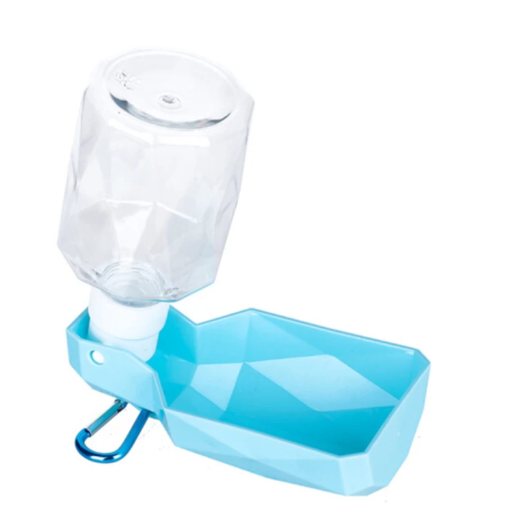 Бутылка для воды для маленьких домашних животных, портативная пластиковая бутылка для воды для кормления собак, для путешествий