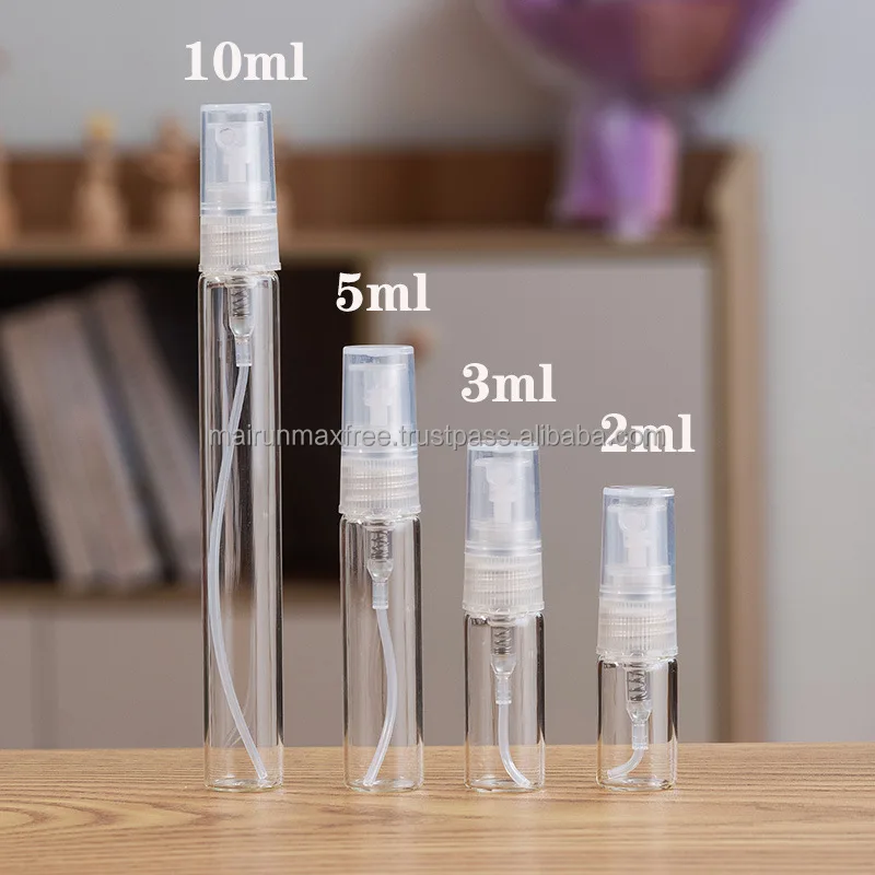 In Stock 2ml 3ml 5ml 10ml Mini Mist Portable Travel Atomizers Empty Liquid Glass Perfume Spray Bottle And Hand Sanitizer