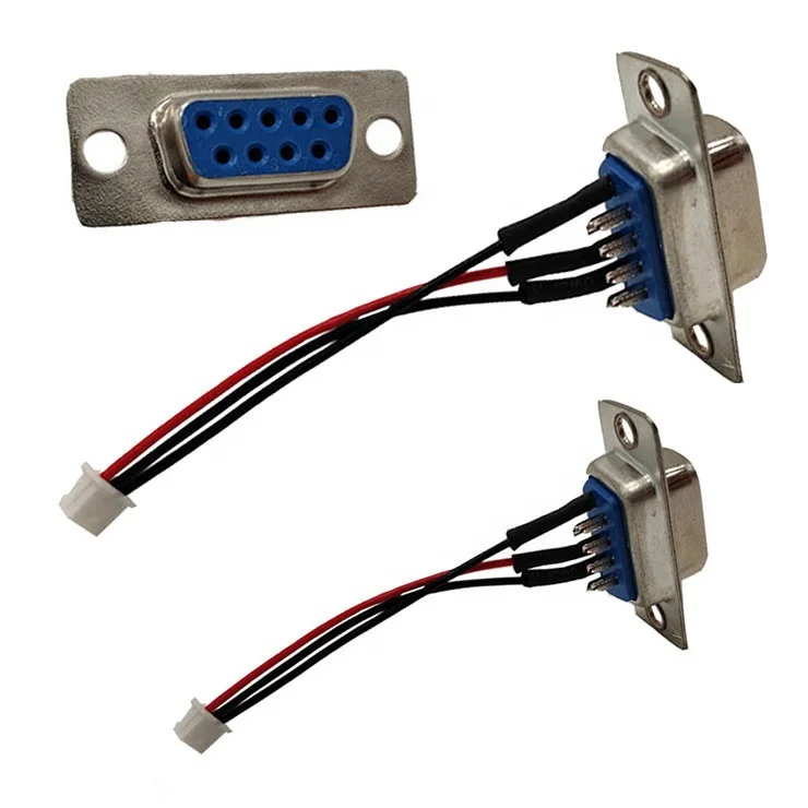 1332#28 DB9 assembly cables + 1.25 connector male to female bnc cable with wiring harness