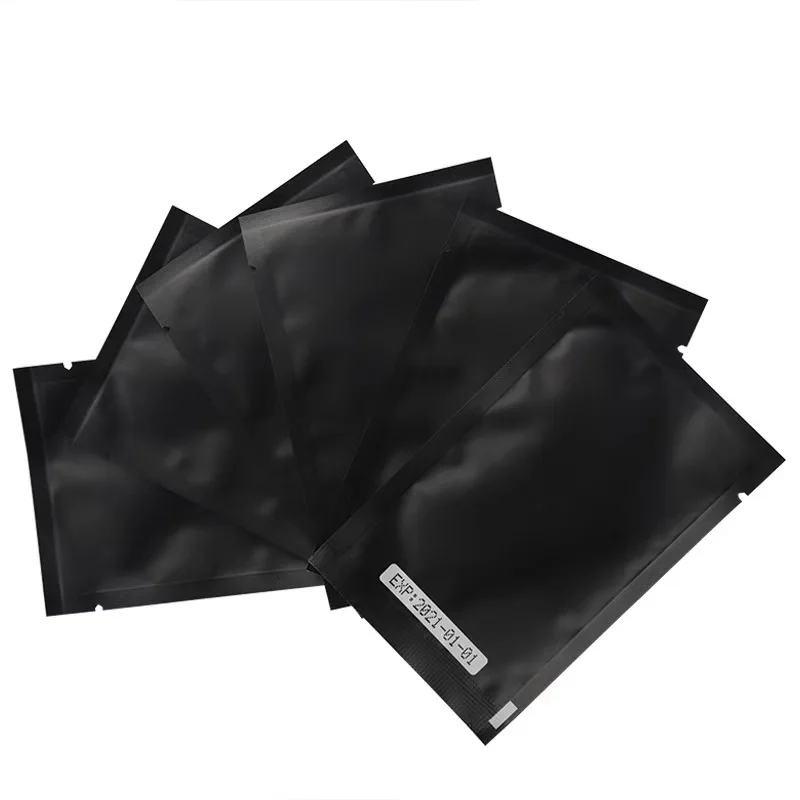 Black Color Private Label Gel Under Eye Pads for Eeylash Extensions OEM Eye Patches black adhesive eyelash extension