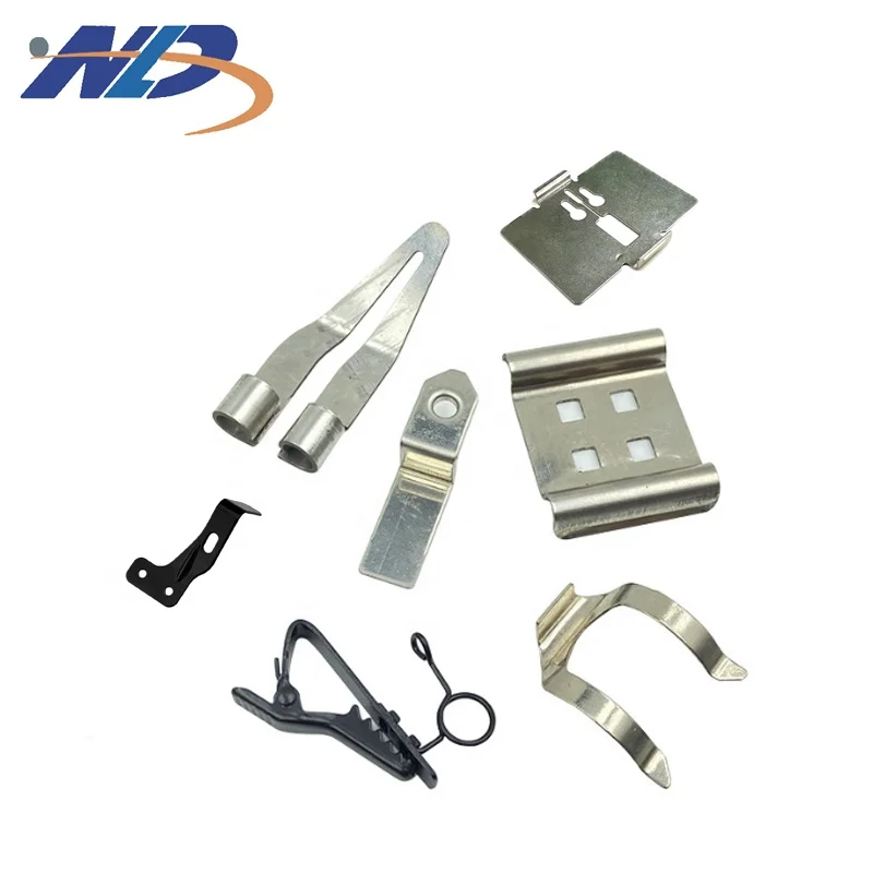 NLD Custom High Precision Bicycle Pedal Metal Foil Aluminum Metal Stamping Shrapnel Clips Parts
