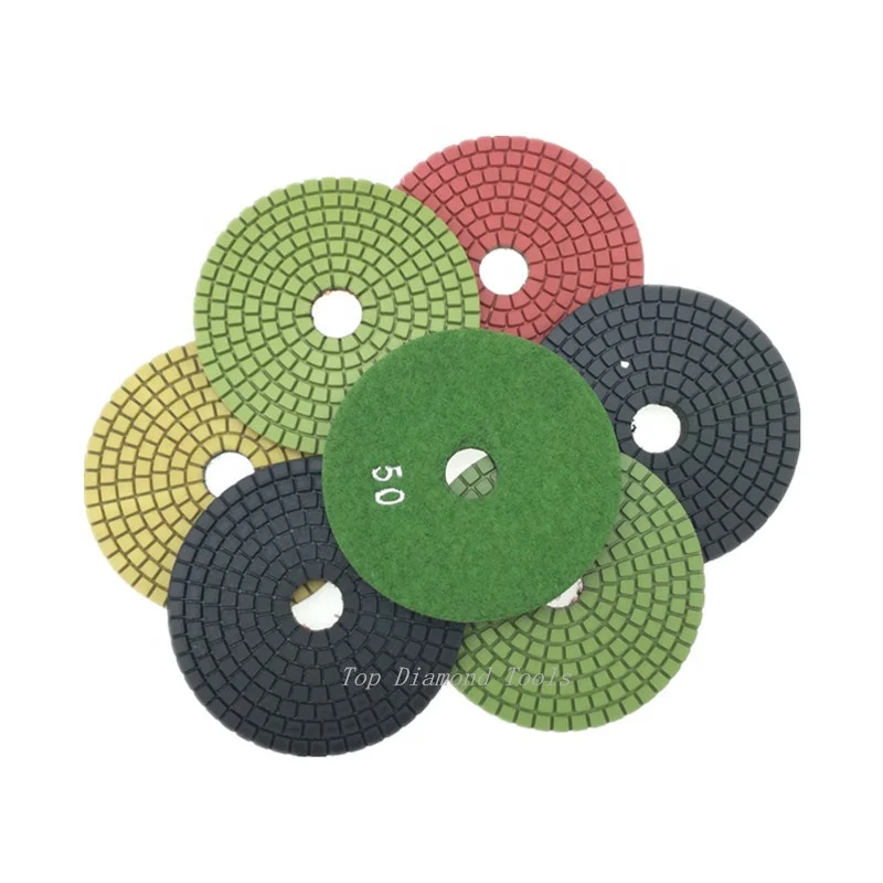 Diamond Polishing Tool Angle Grinder Polishing Disc for Granite and Marble