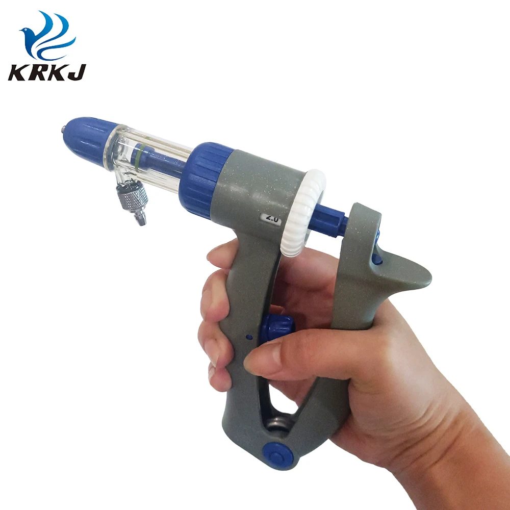 KD134 veterinary medical automatic pig sheep vaccine injector 2 ml