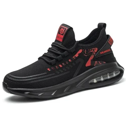 Dian Sen Breathable air Sneakers Safeti shoes Work Boot Casual Trainers Steel Toe Lightweight Men Sport Safety boot