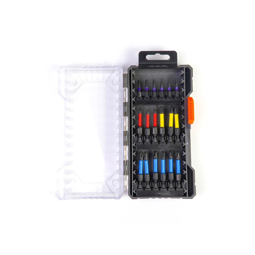 Professional Quality 18PCS Impact Force Heavy Duty Driver Bit Set  Screwdriver Drill Bits Set