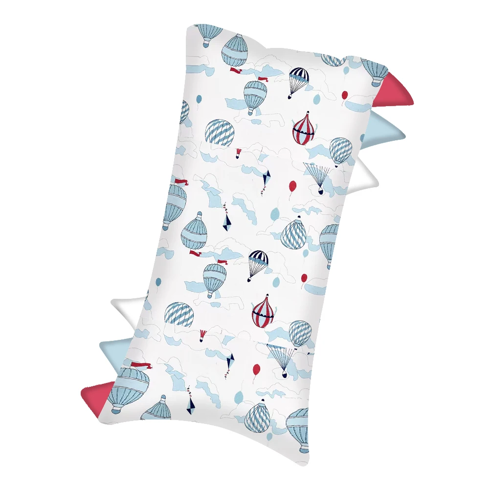 2024 soft cute huggable 95% bamboo 5% spandex baby long pillow for baby to hug snuggle bamboo baby pillows