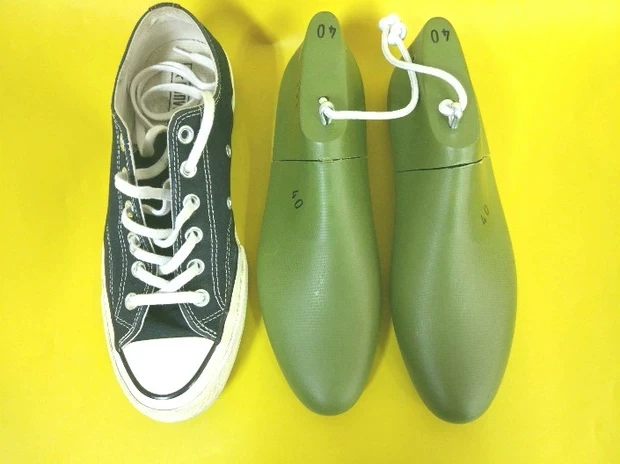 Men low canvas shoes plastic shoe lasts