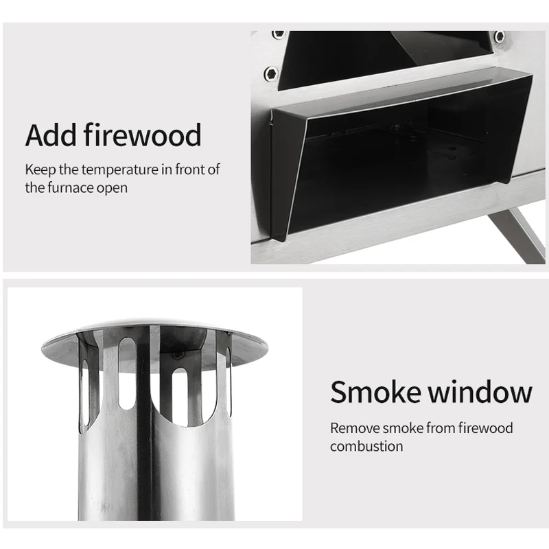 In-Smart KEYO Individual Outdoor Woodfire Fire Burining Wood Fired Pizza Oven