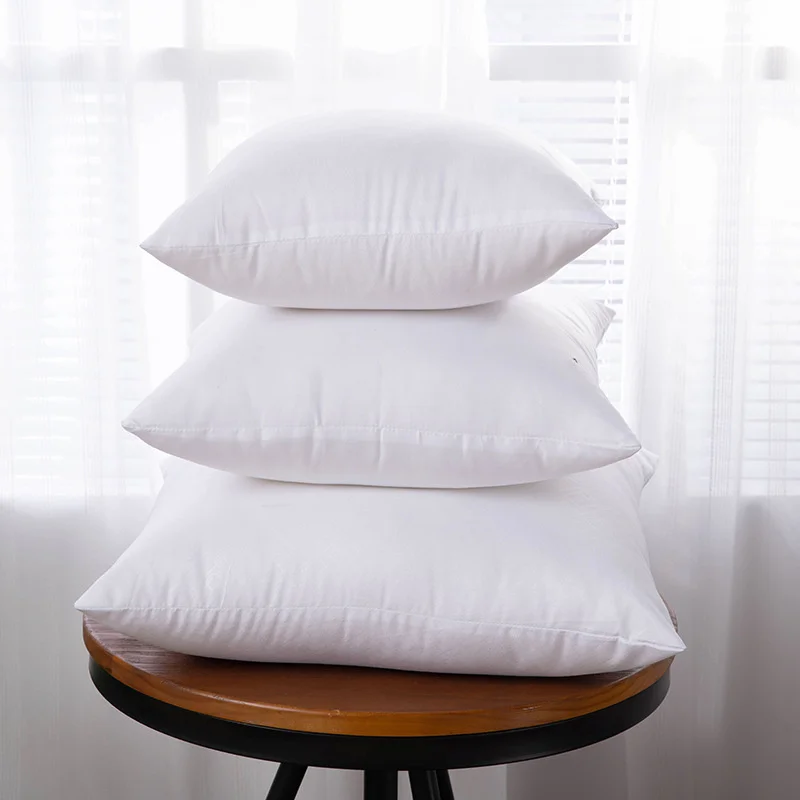 Wholesale Cushion Core Head Pillow Inner Goose Down Feather Filler Comfortable Healthy Cushion Filling Pillow Core