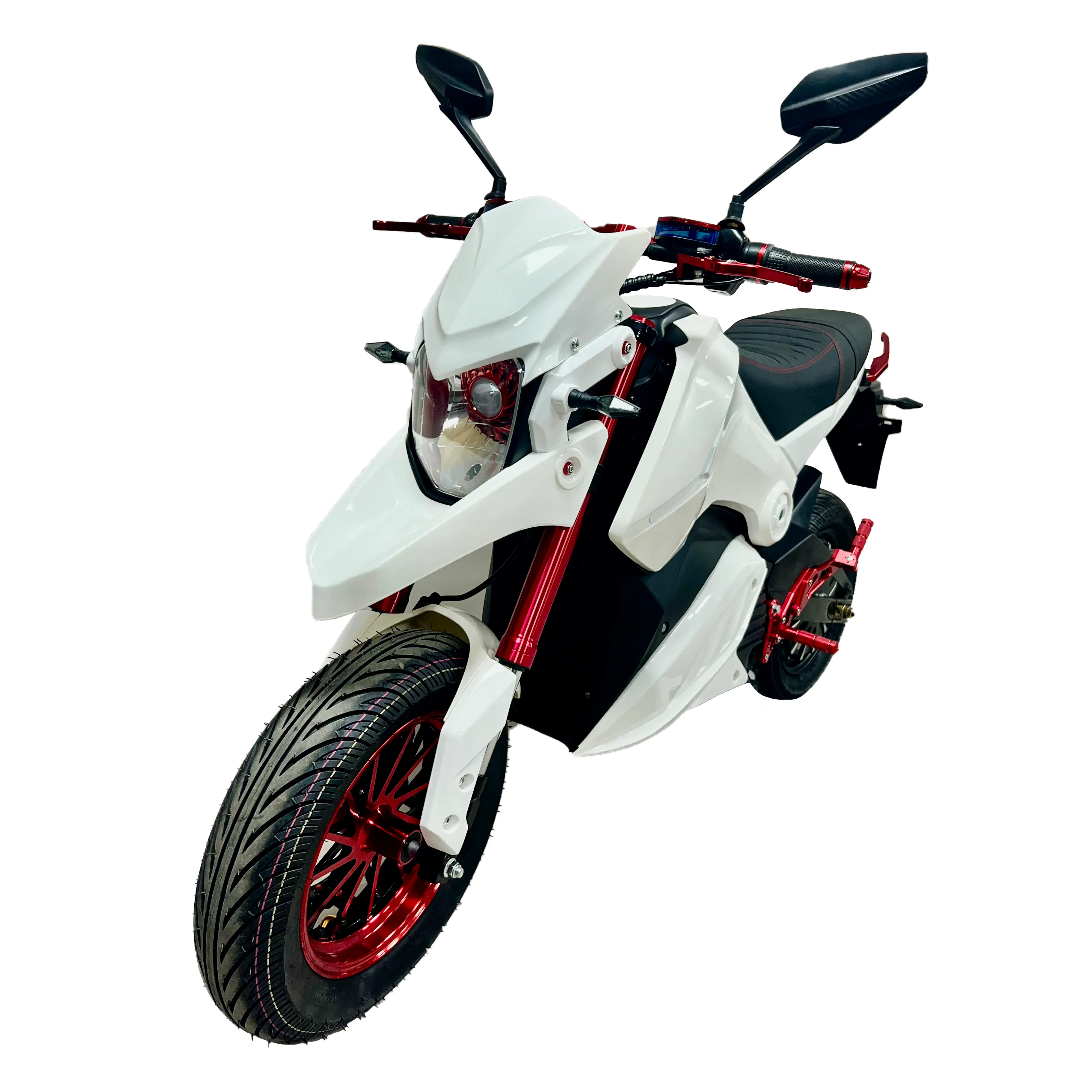 High Performance Eco Ride Swift Electric Motorcycle New Design 2000W 5000W Durable 72V Max Speed 80KM/h Steel Material