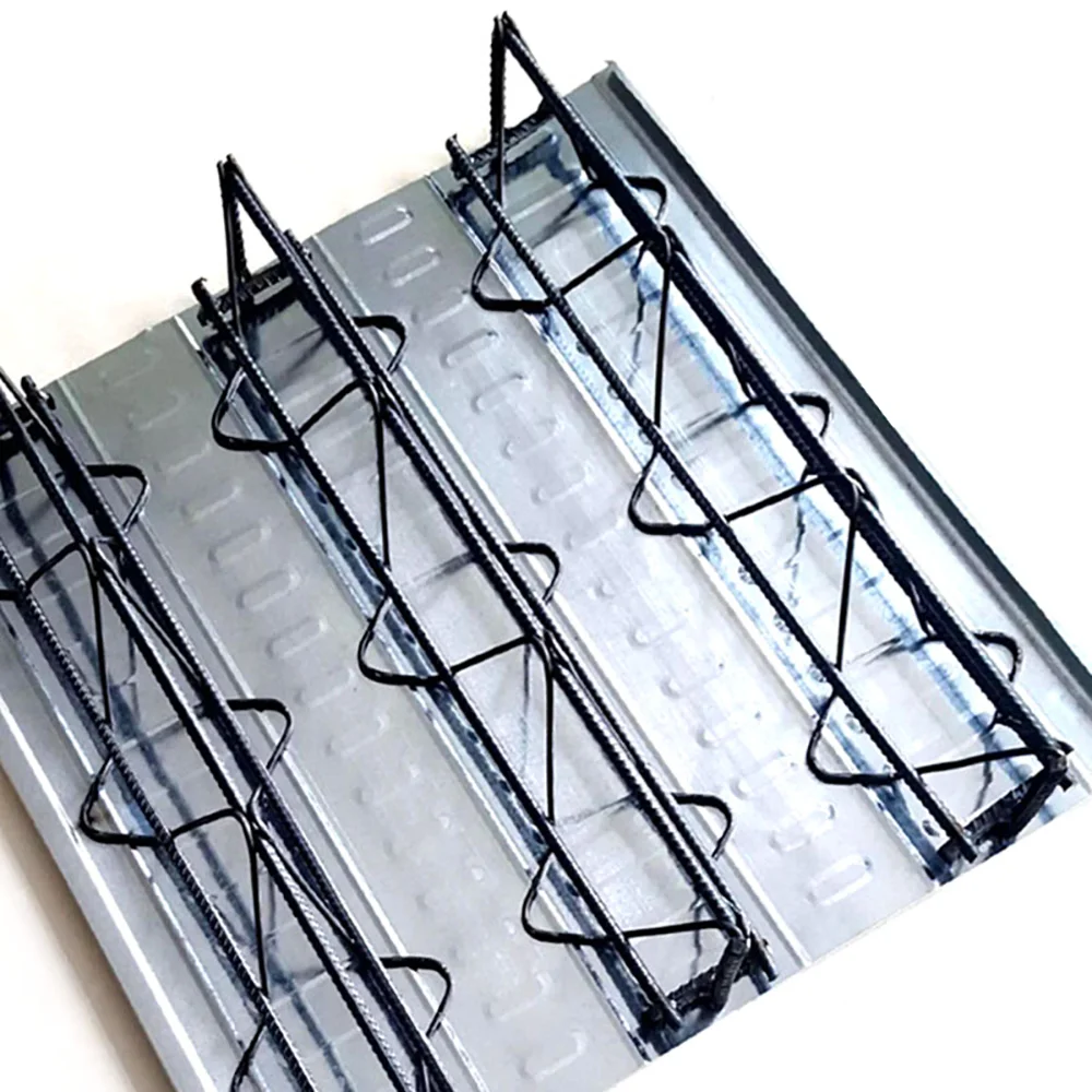 Factory price TD4-160 zinc coated galvanized metal steel floor truss deck plate for sale
