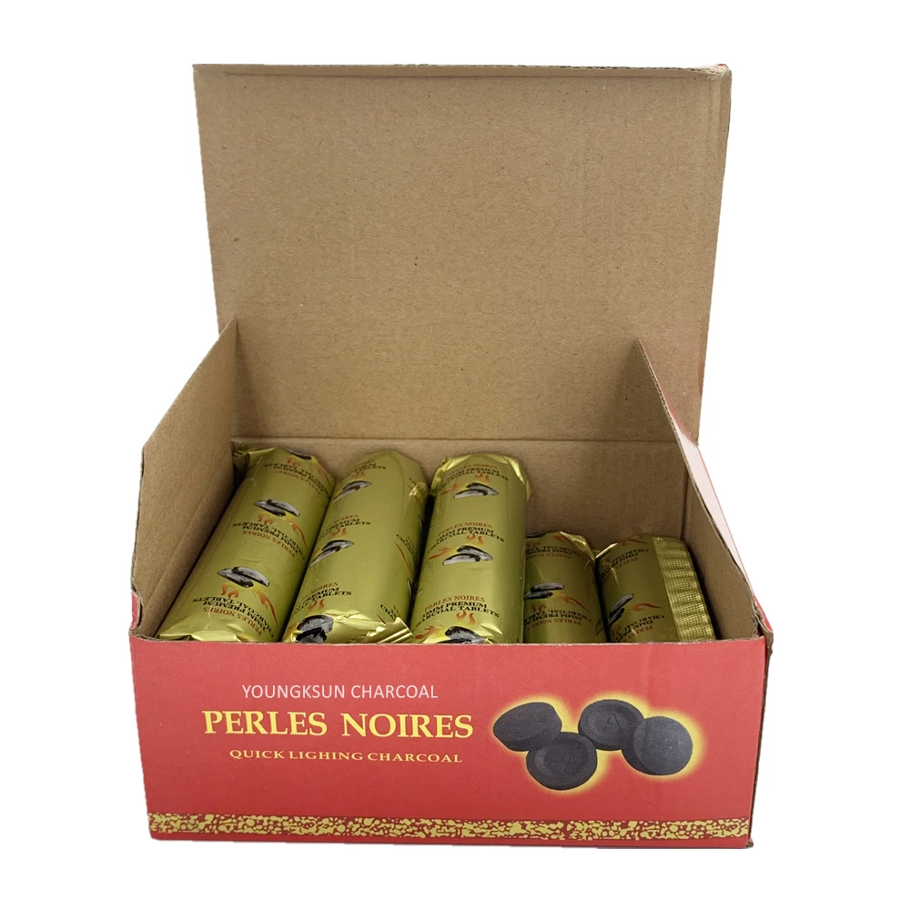 YKS 33 мм круглый Мгновенный кальян threeking lite древесный уголь