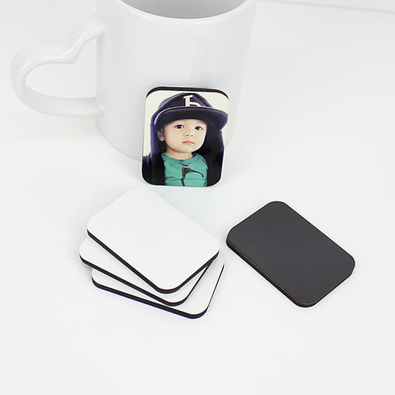 wholesale DIY blank sublimation mdf fridge magnets Blank Magnet Sublimation Mdf Fridge Magnets For Customers