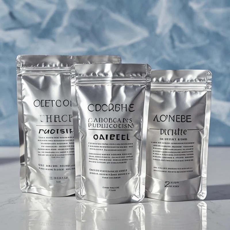 China Factory 3 Sides Mylar Bags Aluminum Foil Bag Plastic Vacuum Sealer Bag