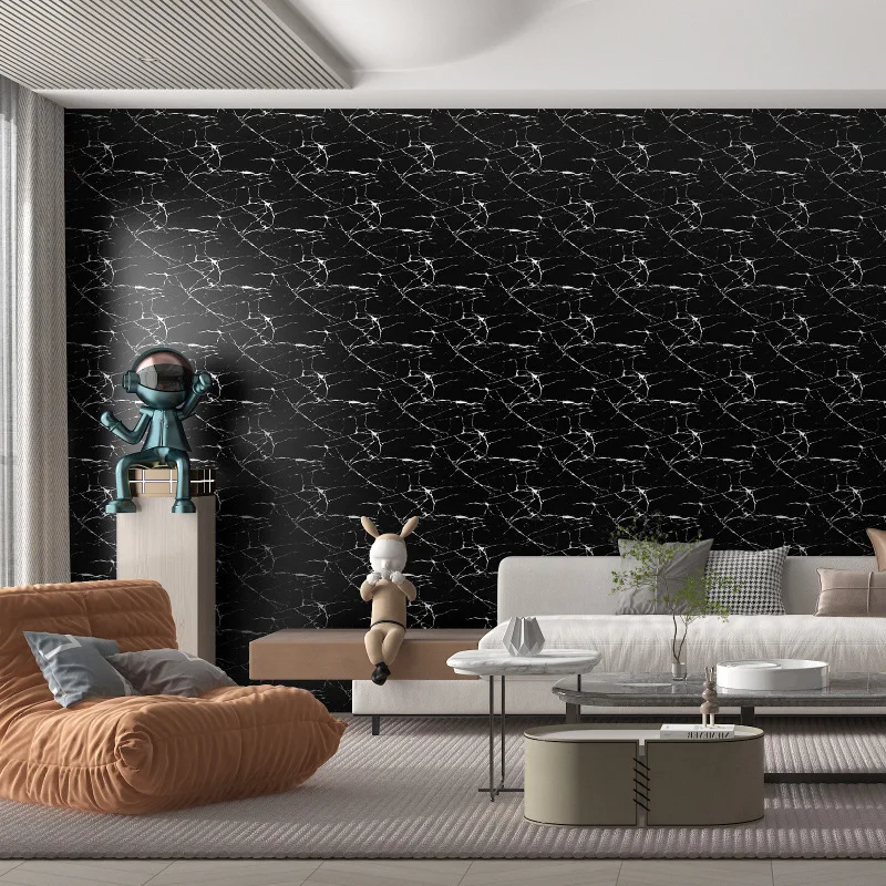 High quality Kitchen Table Cabinet Wall Paper Home Decor Refurbished Wallpaper Self Adhesive Waterproof Wall Sticker