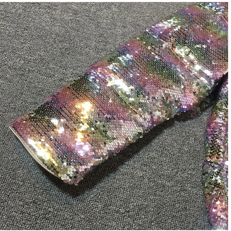 Custom Fashion Winter Sequin Coats Black Sequins Jacket Thickened Winter Coat For Kids With Hoodie