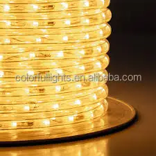 Wholesale 100 Meter 110v 220v Outdoor Multi Colour Round  Decorative Neon Waterproof Led Rope Lights