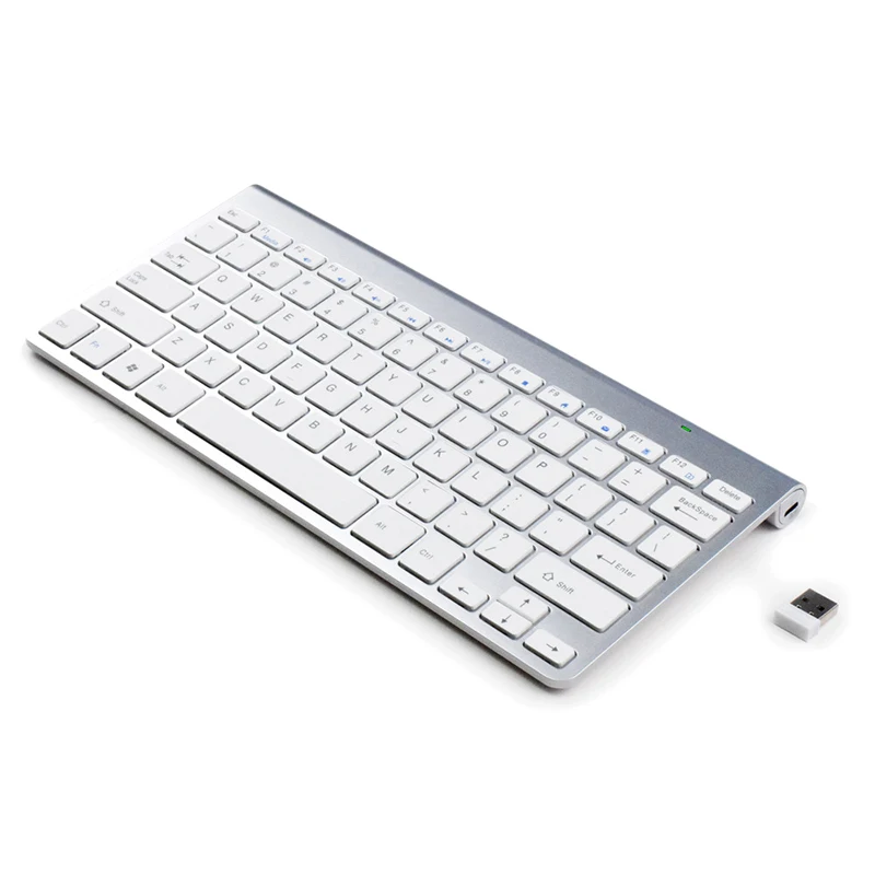 Popular 78 Keys Silicone 2.4G Wireless Mini Keyboard And Mouse  Combo For Laptop