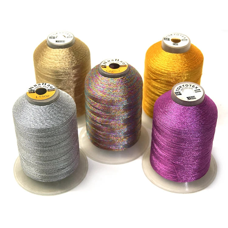 China Factory Wholesale High Quality Gold and Silvar Thread Embroidery Rope DIY Hand-woven Yarn