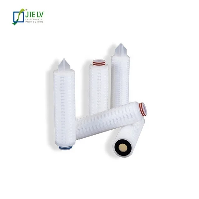 10 20 30 40 inch 0.01 micron PTFE pleated membrane filter cartridge for water treatment