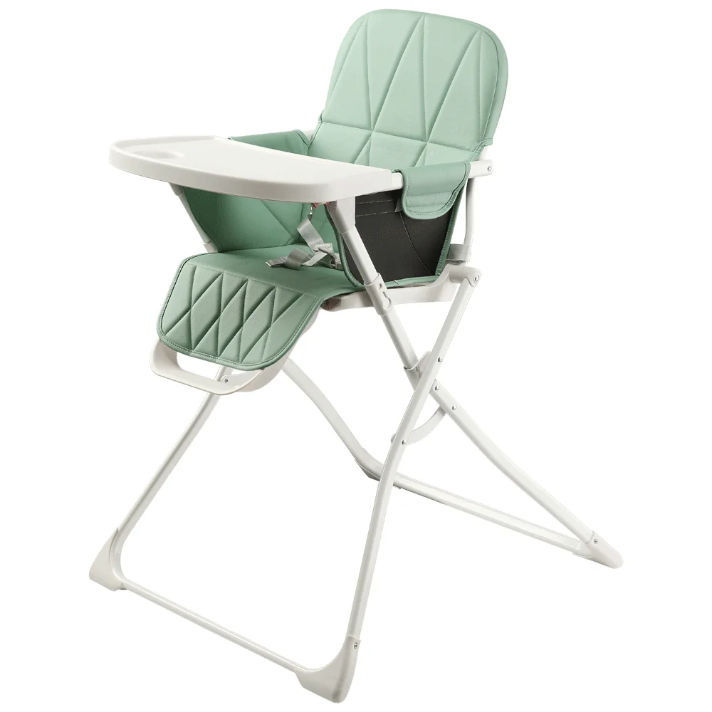 EN14988 Certification hot selling simple model folding plastic baby high feeding chair