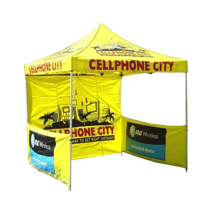 Custom Made Printed Folding 3X3 10x10 Outdoor Event Aluminum Frame Pop Up Tents Marquee Gazebo Canopy Trade Show Tent