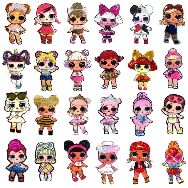 
Customized new design, popular embroidery Sequin patch, various styles, used for clothing, bags and other decoration 