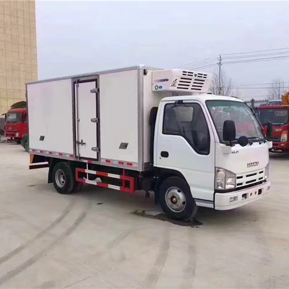 Japan brand light freezer truck 3-5 tons ice cream freezer truck for sale in Jamaica