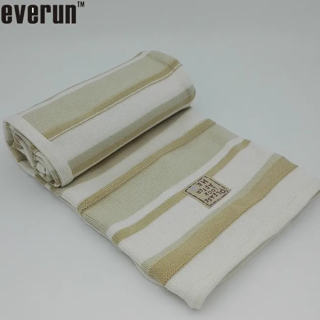 Zero defect 100%Cotton 100%acrylic 100%wool  soft Cable yarn Knit grey baby twin queen throw Blanket baby blankets for newborns