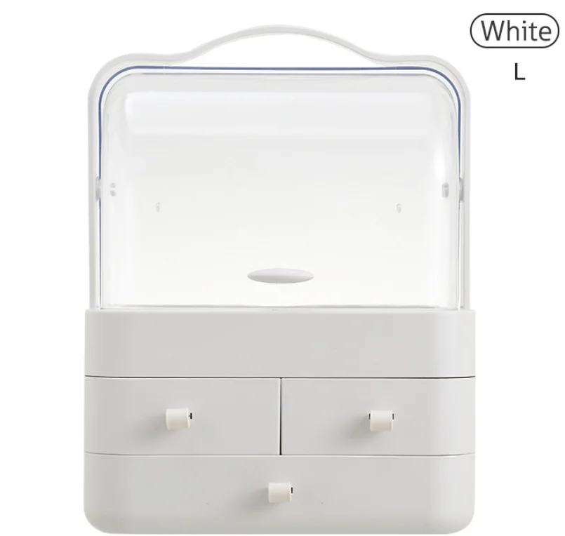 Manufacture Transparent Women Makeup kit container storage box with drawer