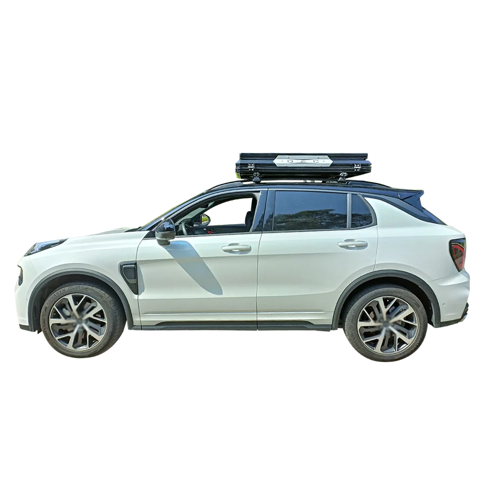 Outdoor Hard Shell Rooftop Tent for Offroad Camping 2-3 Person Car Roof Top Tent Vehicle SUV Roof with Ladder