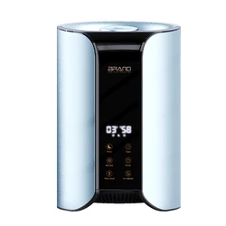 New Design Round Bucket Shaped Movable Water Tank Cool Warm Mist Ultrasonic Air Mist Humidifier