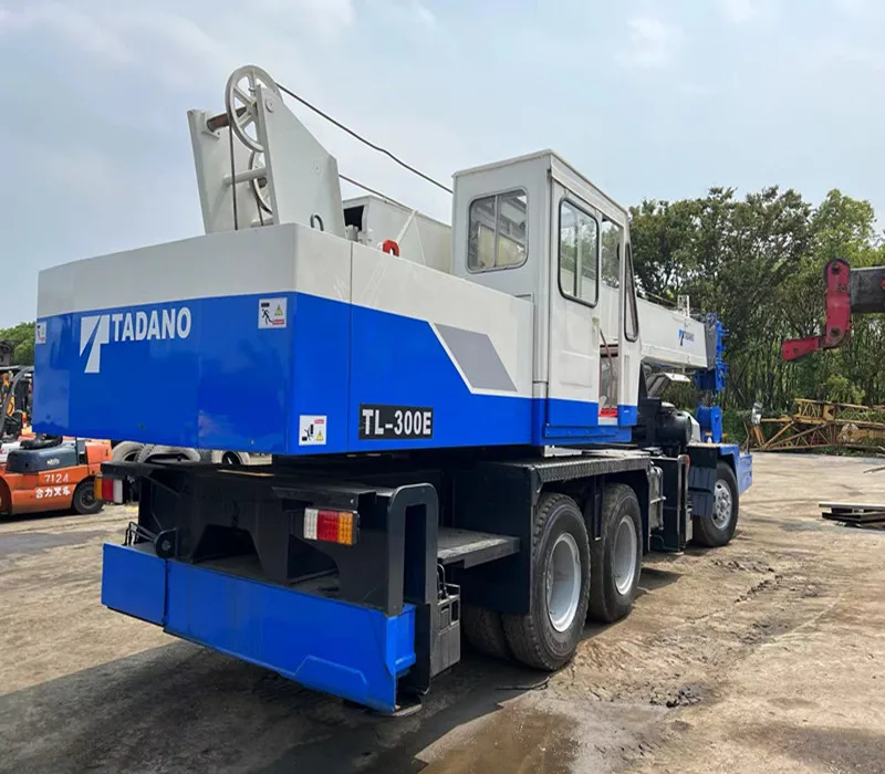 Japan original TADANO 30 ton TL300E used truck mounted crane on hot sale