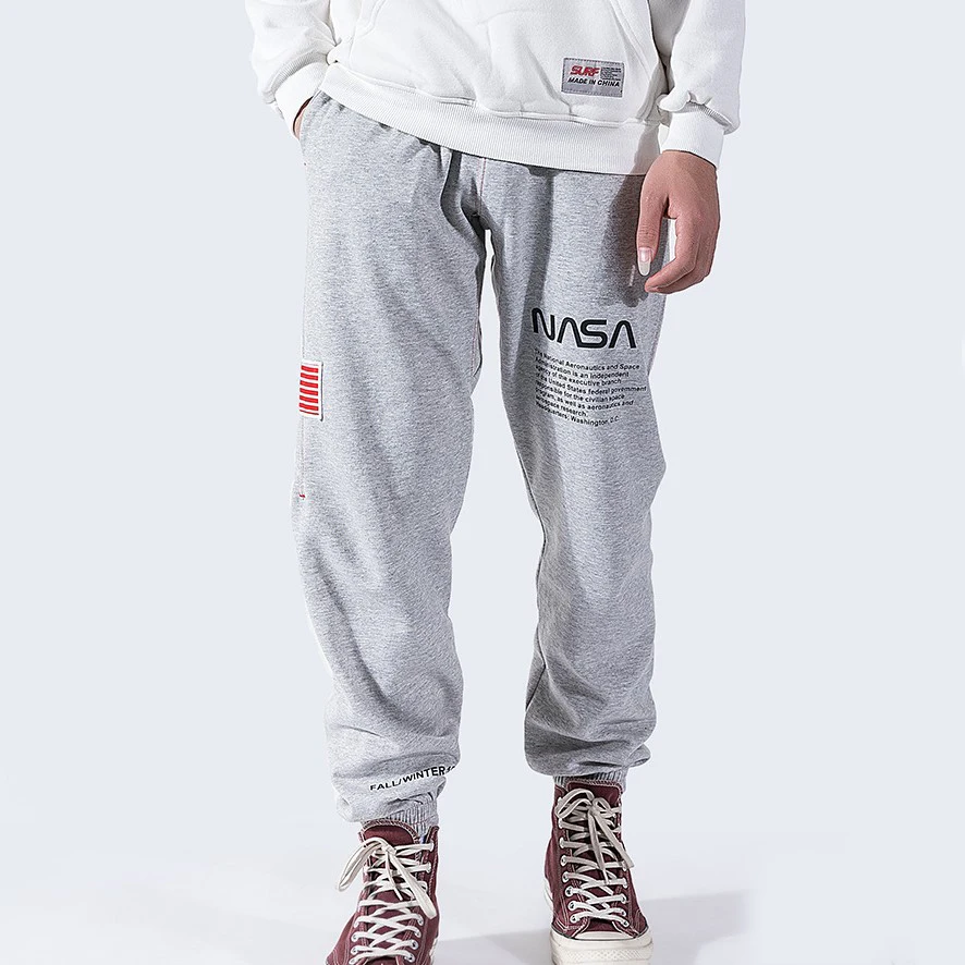 
Wholesale customized signs NASA represent America spirits trousers 