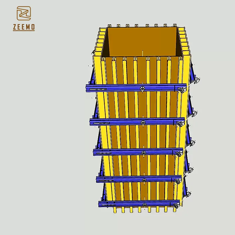 Doka опалубка бетонная колонка желтая древесина H20 система для бурения китайский