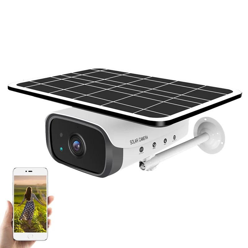 VESAFE Solar Camera 2MP Battery Camera  Outdoor Low Power and Motion Detection and Waterproof and Two-way Audio Camera