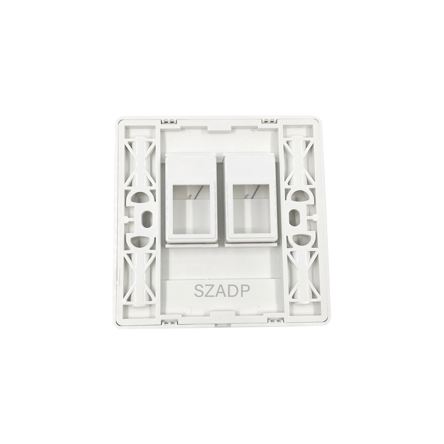  SZADP заводская цена сетевой кабель с одним и двумя портами настенная розетка RJ45 RJ11 лицевая