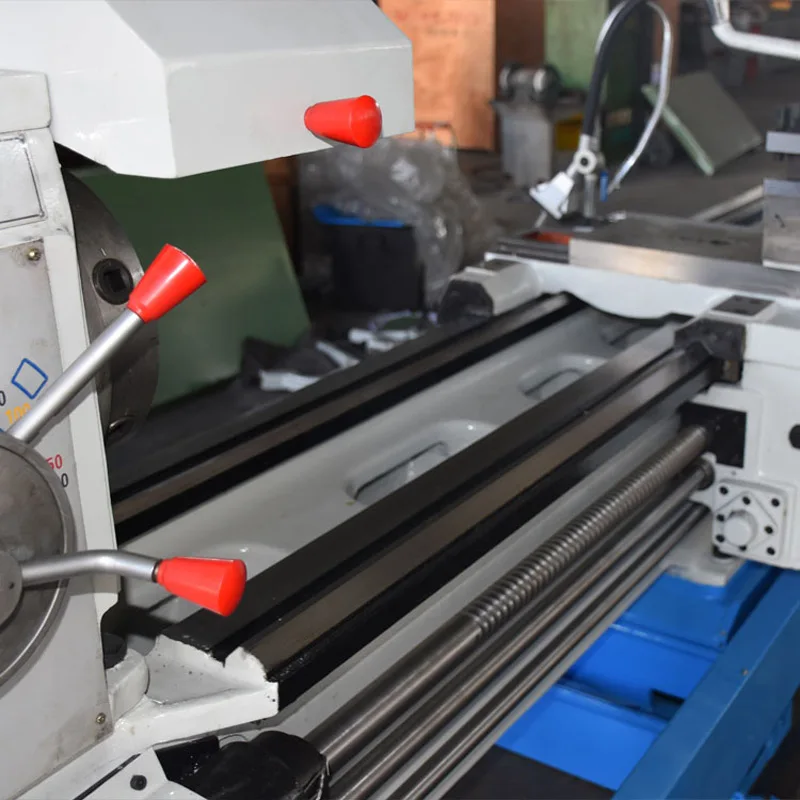 Taiwan Brand New Good Quality machine CA6150 mini bench small mechanical grizzly metal manual lathe