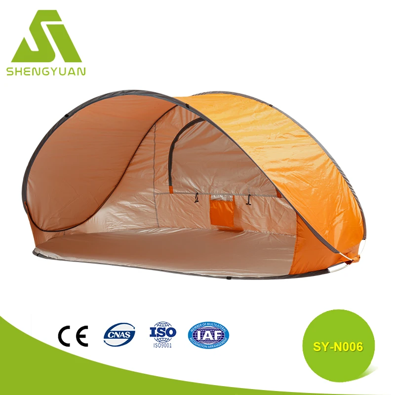 Automatic Beach Tent 2 Persons Camping Tent UV Protection Shelter  Instant Pop-up Summer Tent 220x110xH110cm