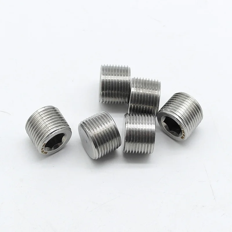 Professional Supply 304 Stainless Steel High Precision Hexagon Plug