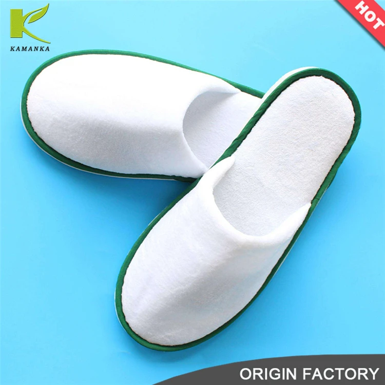 Customized Hotel Luxury Spa White Disposable Hospital Medical Slippers For Women