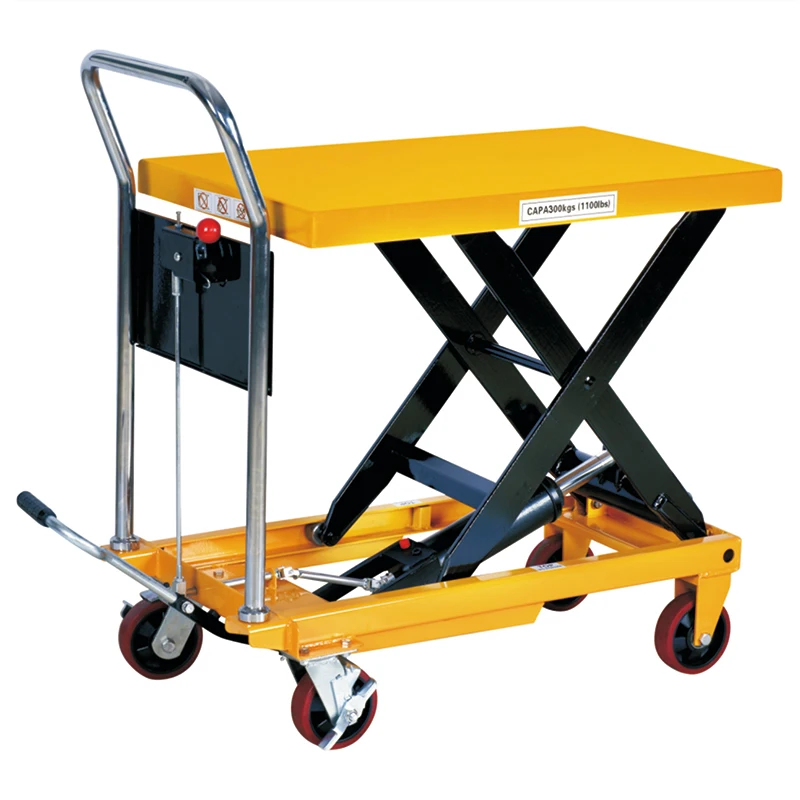 mechanical lift table scissor lift table 100kg 300kgsscissor lift table supplier